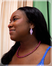 Load image into Gallery viewer, Painted Spiral Shell EarringsS