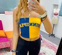 Load image into Gallery viewer, Quinnipiac Two Tone Tube Top