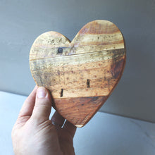 Load image into Gallery viewer, Reclaimed Pallet Wood Hearts