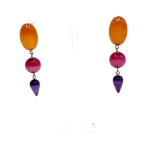 Load image into Gallery viewer, Topaz Gem Moonglow Statement Earrings