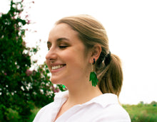 Load image into Gallery viewer, "I'm an Autumn" Titanium Hoop Earrings