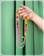 Load image into Gallery viewer, Warm Beach Sunset Beaded Choker