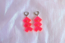 Load image into Gallery viewer, Smokey Geo Earrings