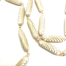 Load image into Gallery viewer, Sand Ripples Rope Necklace