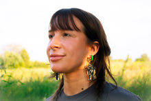 Load image into Gallery viewer, "I'm an Autumn" Titanium Hoop Earrings