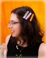 Load image into Gallery viewer, Zebra Stripe Barrettes