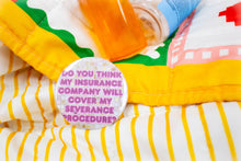 Load image into Gallery viewer, Is Severance Covered? Pinback Button