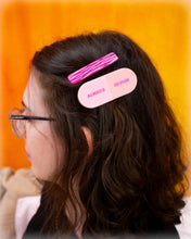 Load image into Gallery viewer, Zebra Stripe Barrettes