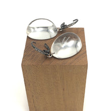 Load image into Gallery viewer, Bling Clear Lucite Chunk Drop Earrings