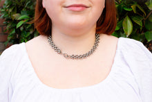 Load image into Gallery viewer, Chunky Titanium Statement Necklace