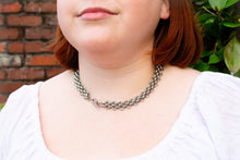 Load image into Gallery viewer, Chunky Titanium Statement Necklace