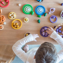 Load image into Gallery viewer, 24-Piece Rainbow Nesting Rings