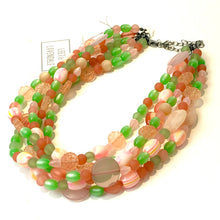 Load image into Gallery viewer, Peachy Sweet Sylvie Statement Necklace