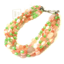 Load image into Gallery viewer, Peachy Sweet Sylvie Statement Necklace