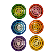 Load image into Gallery viewer, 24-Piece Rainbow Nesting Rings