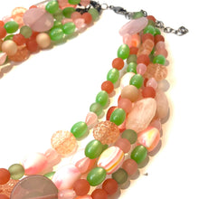 Load image into Gallery viewer, Peachy Sweet Sylvie Statement Necklace