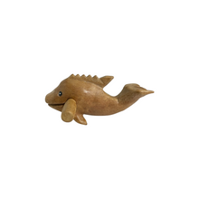 Load image into Gallery viewer, 4" Wooden Musical Whistle Dolphin Percussion Instrument