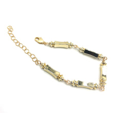 Load image into Gallery viewer, Column Gold Fluted Betsy Bracelet