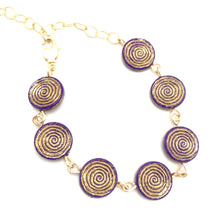 Load image into Gallery viewer, Spiral Etched Betsy Bracelet