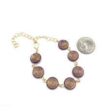 Load image into Gallery viewer, Spiral Etched Betsy Bracelet