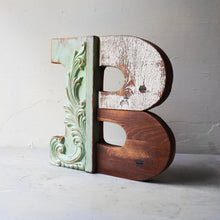 Load image into Gallery viewer, Reclaimed Wooden Letters