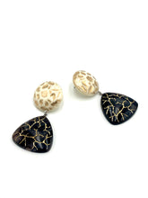 Load image into Gallery viewer, Volcanic Moon Rock Earrings