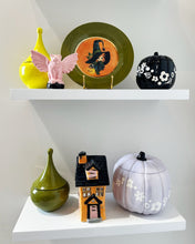 Load image into Gallery viewer, Crazy Daisy Pumpkin Jars in Black