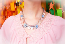 Load image into Gallery viewer, Flower Fields all Year-Rainbow Titanium Necklace