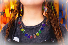 Load image into Gallery viewer, Sunshine Rainbow Rays Statement Earrings