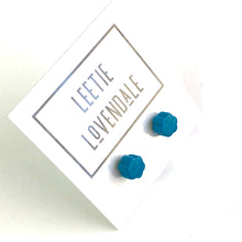 Load image into Gallery viewer, Turquoise Deco Daisy Stud Earrings