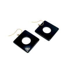 Load image into Gallery viewer, Business Per Usual Square Drop Earrings