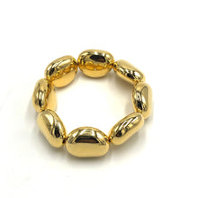 Load image into Gallery viewer, Golden pebbles Stretch Bracelet