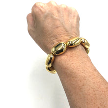 Load image into Gallery viewer, Golden pebbles Stretch Bracelet