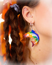 Load image into Gallery viewer, Rainbow Trout Earrings