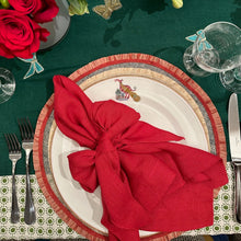 Load image into Gallery viewer, Dot print tablecloth, green