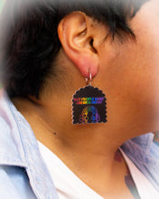 Load image into Gallery viewer, “Gay People Make America Great” earrings