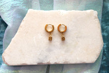 Load image into Gallery viewer, Titanium Dice Charm Earrings