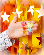 Load image into Gallery viewer, I'll Love You Forever-Trio Heart Earrings