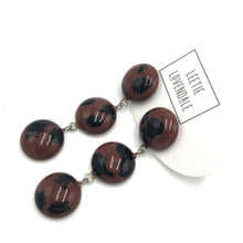 Load image into Gallery viewer, Wild Spotted Tri Dot Earrings