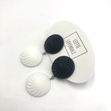 Vortex Duo Drop Earrings