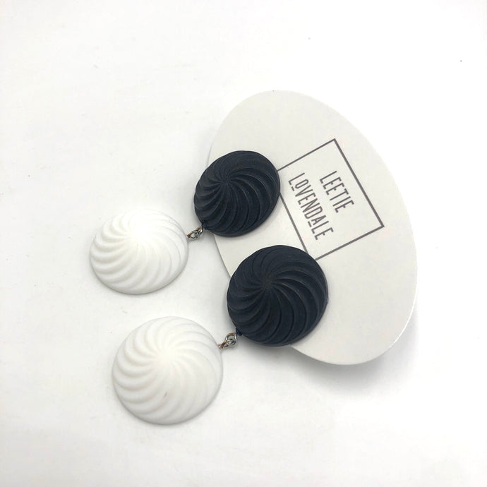 Vortex Duo Drop Earrings