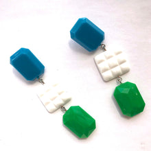 Load image into Gallery viewer, Coastal Summer Retro Statement Earrings