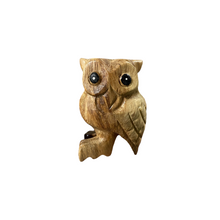 Load image into Gallery viewer, 3&quot; Wooden Musical Whistle Owl  Instrument