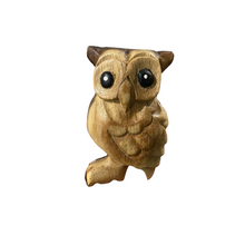 Load image into Gallery viewer, 5" Wooden Musical Whistle Owl Instrument