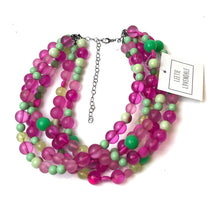 Load image into Gallery viewer, Old Frosted Florida Sylvie Statement Necklace