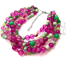 Load image into Gallery viewer, Old Frosted Florida Sylvie Statement Necklace