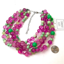 Load image into Gallery viewer, Old Frosted Florida Sylvie Statement Necklace