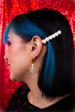 Load image into Gallery viewer, Best Day With You-Pearl Heart Dangles