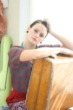 Load image into Gallery viewer, Sun Orange Disc Stud Earrings