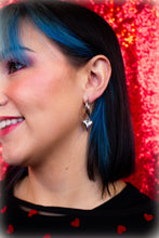 Load image into Gallery viewer, We Are Meant to Be-Titanium Heart Drop Earrings